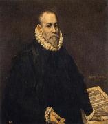 El Greco Rodrigo de la Fuente oil painting